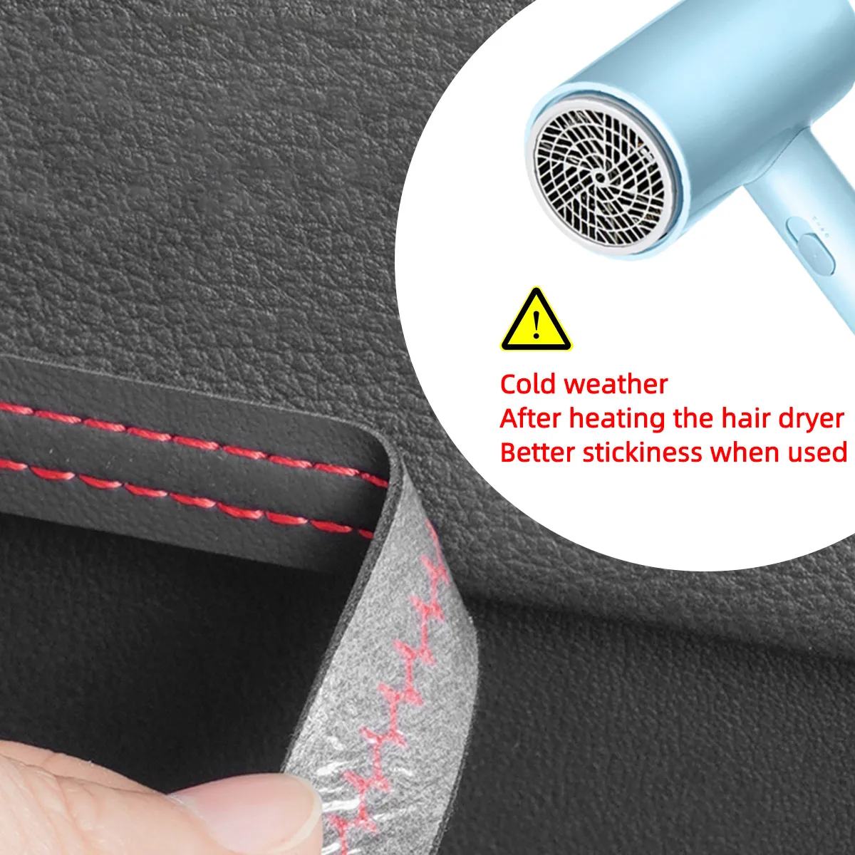2/8M Car Mouldings Trim PU Leather Braid Decorative Line Strip For Door Dashboard Sticker Car Interior DIY Strips Car Interior - Image 6
