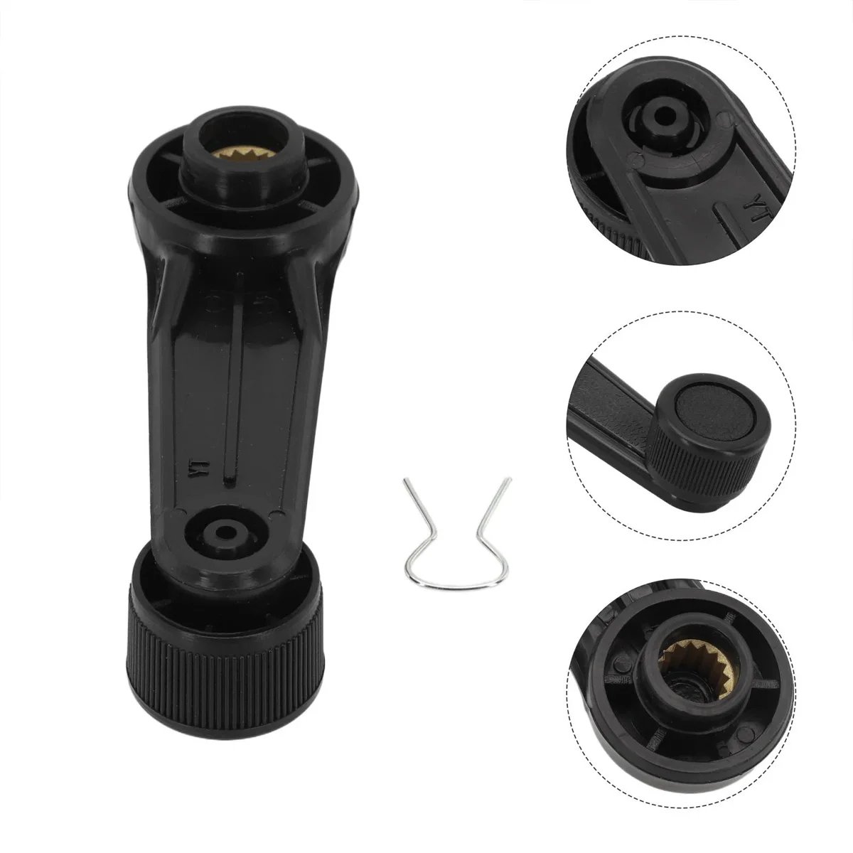 1/2/4PCS Universal Car Manual Window Connect Winder Lifting Crank Handle Winder High Quality Car Window Handle Auto Parts - Image 2