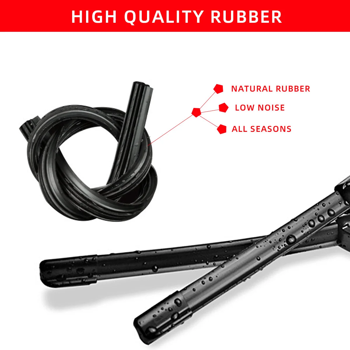 1/2/3/4/6PCS Car Wiper For Ford Explorer 2011-2017 Front Rear Wiper Blades Brushes Auto Accessories 2011 2012 2013 2014 2015 - Image 2