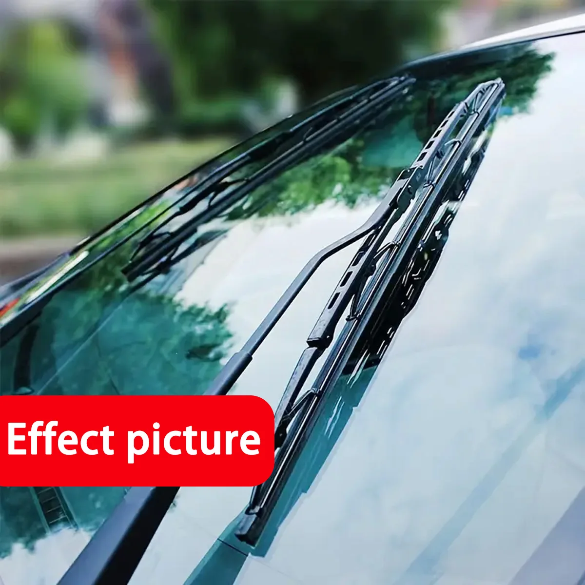 Advanced Silent Rubber Car Wiper Blade U-Shaped Frame Design Universal U/J Hook 14"16"17"18"19"20"21"22"24" Windshield Wiper - Image 4
